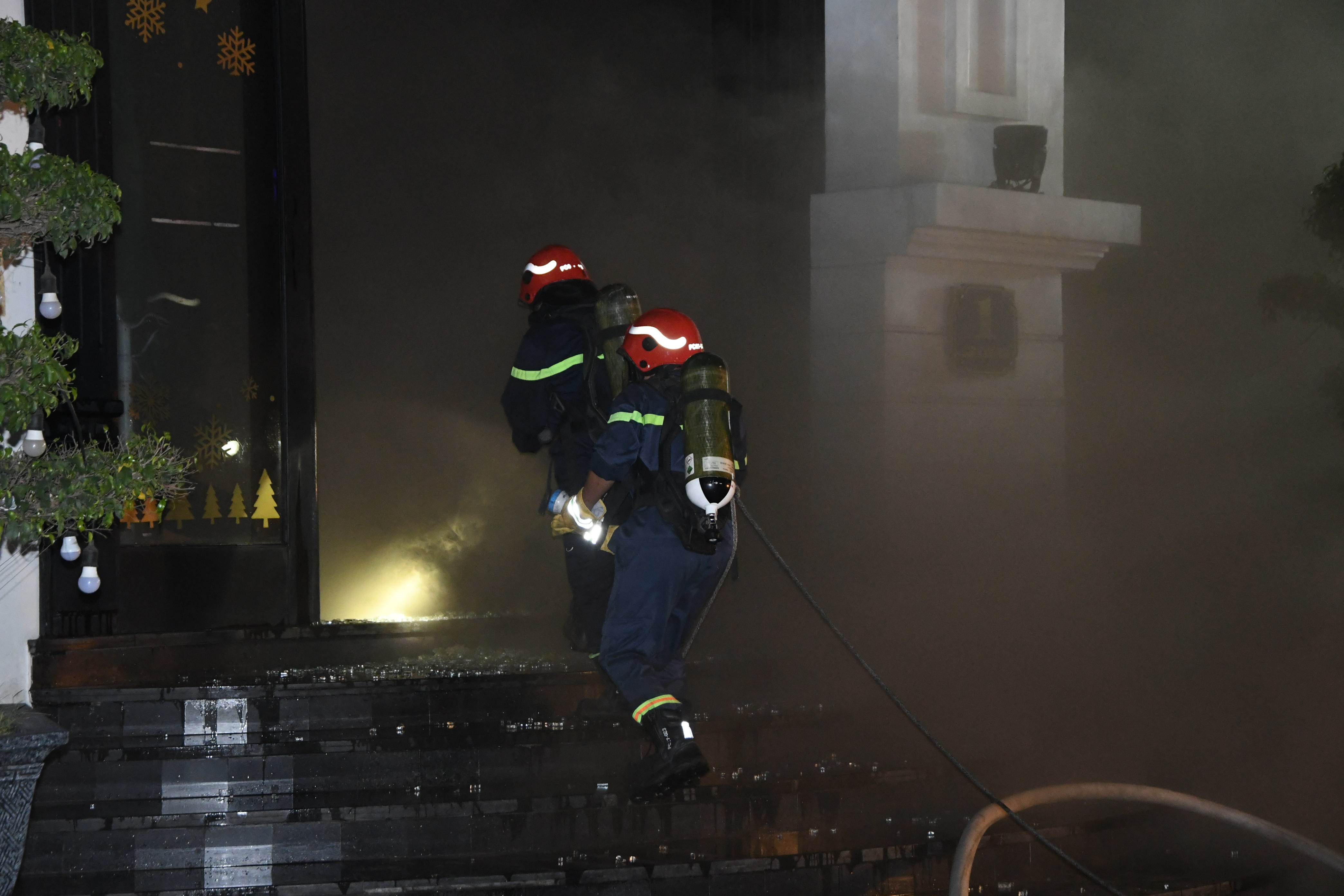 Thông tin về vụ cháy tại Hộ kinh doanh New MDM Club ở thửa 01 lô 26A, khu đô thị mới ngã 5 sân bay Cát Bi (quận Ngô Quyền )